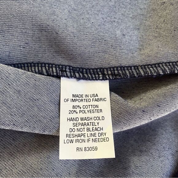 Anthropologie drew Blue Velour Athletic Zip Up Tank Size M - Picture 5 of 6